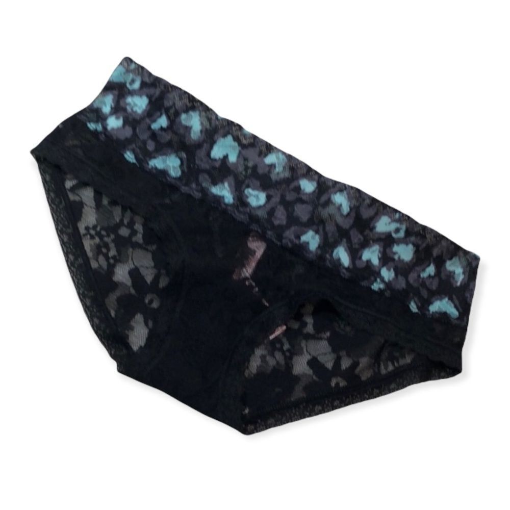 Victoria's Secret Black Lace Hipster Panty XS